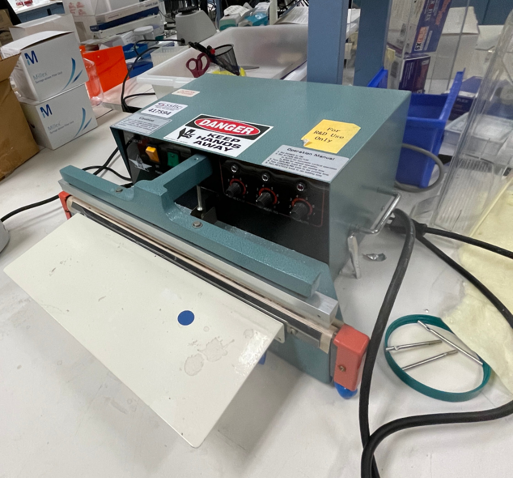 Image of Clamco Heat Sealing Machine